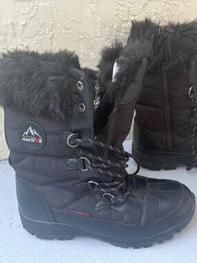 NORTIV 8 "Joan" Women's Mid-Calf Insulated Winter Snow Boots
